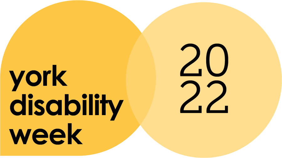 York Disability Week 2022 Logo